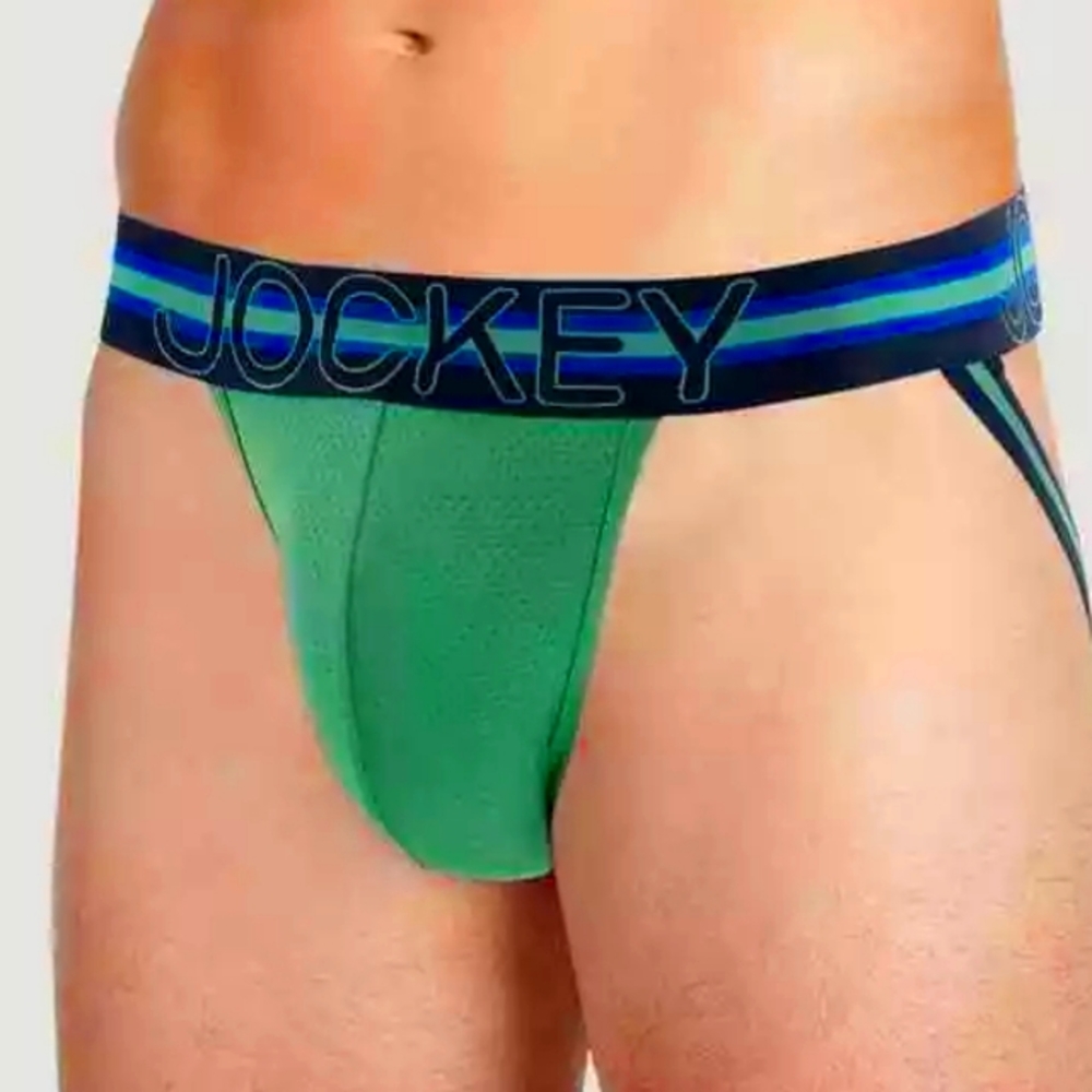 ❤️ Jockey Sport Men's Stability Pouch Microfiber Jock Strap NEW Men's Size Med.